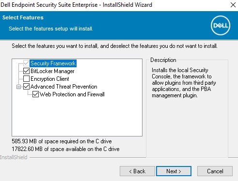 Funktionen auswählen