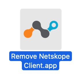 Fjern Netskope Client