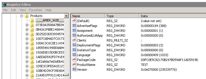 Registry Editor