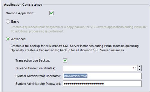 Application Consistency