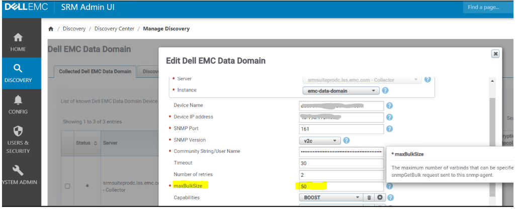 Dell RMC Data Domain 편집
