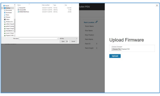 Upload Firmware