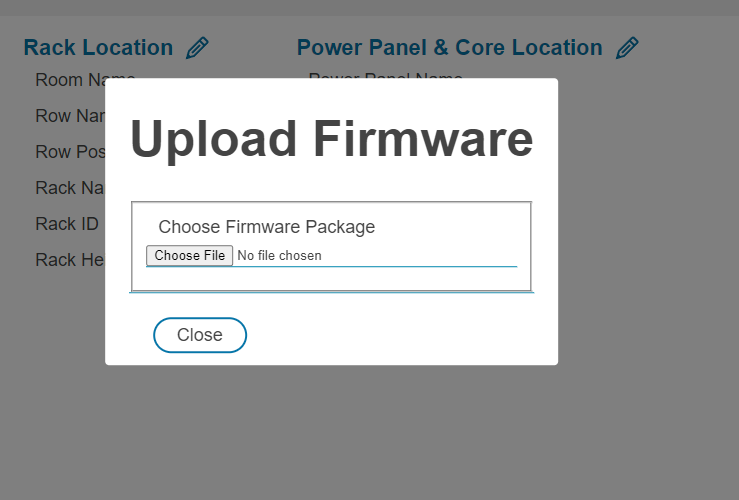upload firmware