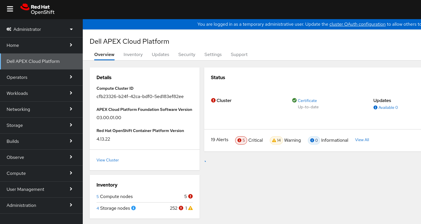 Dell Apex Bulut platformDell APEX Bulut Platformu