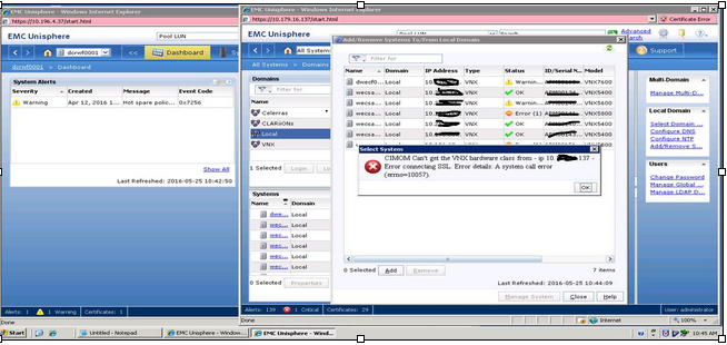 EMC Unisphere