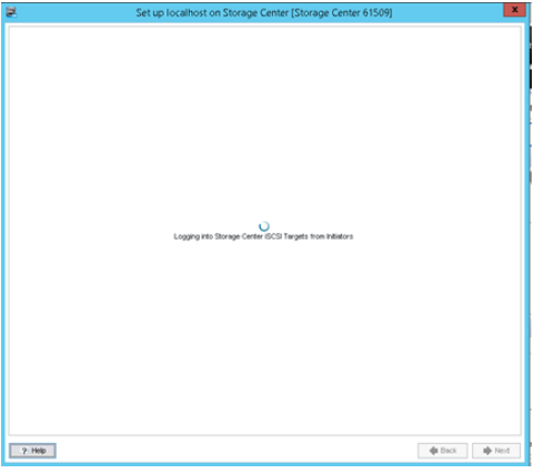 Logging into Storage Center