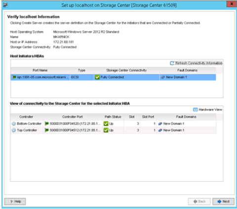 Verify localhost Information