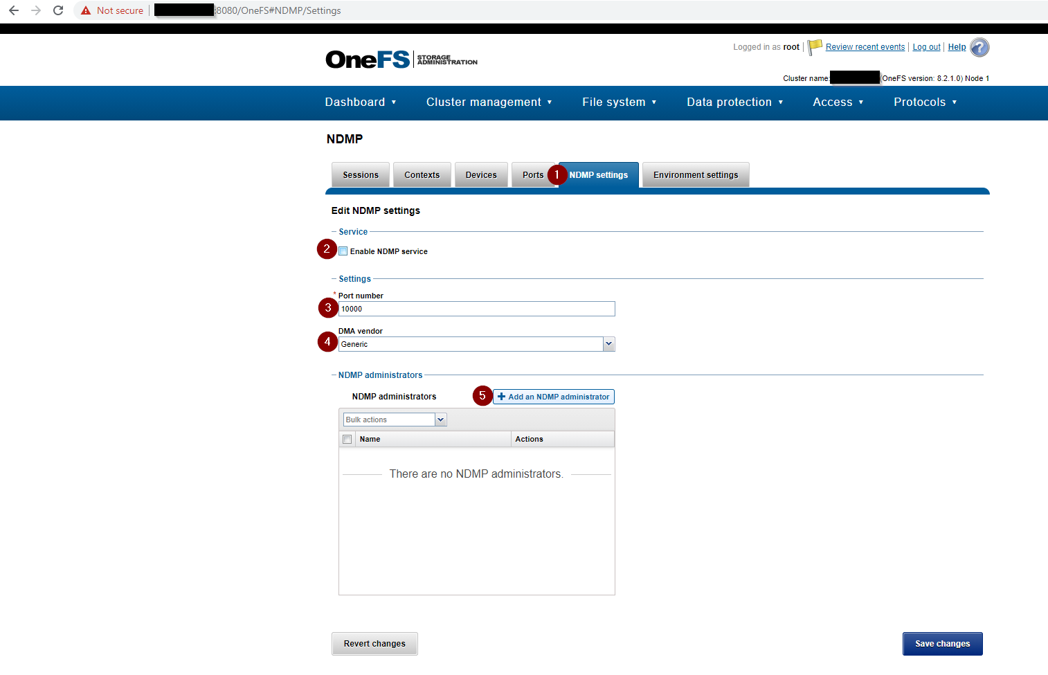 OneFS_NDMP_SETTINGS_OFF