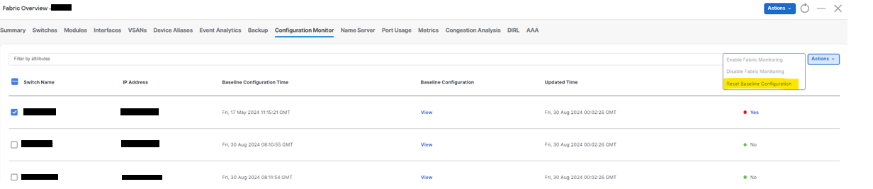 NDFC-brukergrensesnitt
