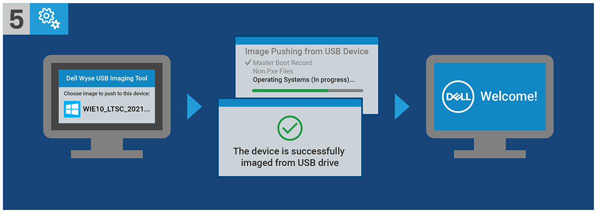 Wybierz obraz z systemem operacyjnym