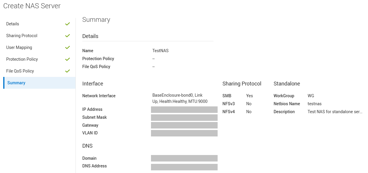 Review the information in the Summary