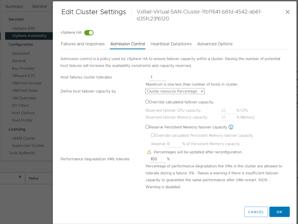2-noders adgangskontroll aktivert