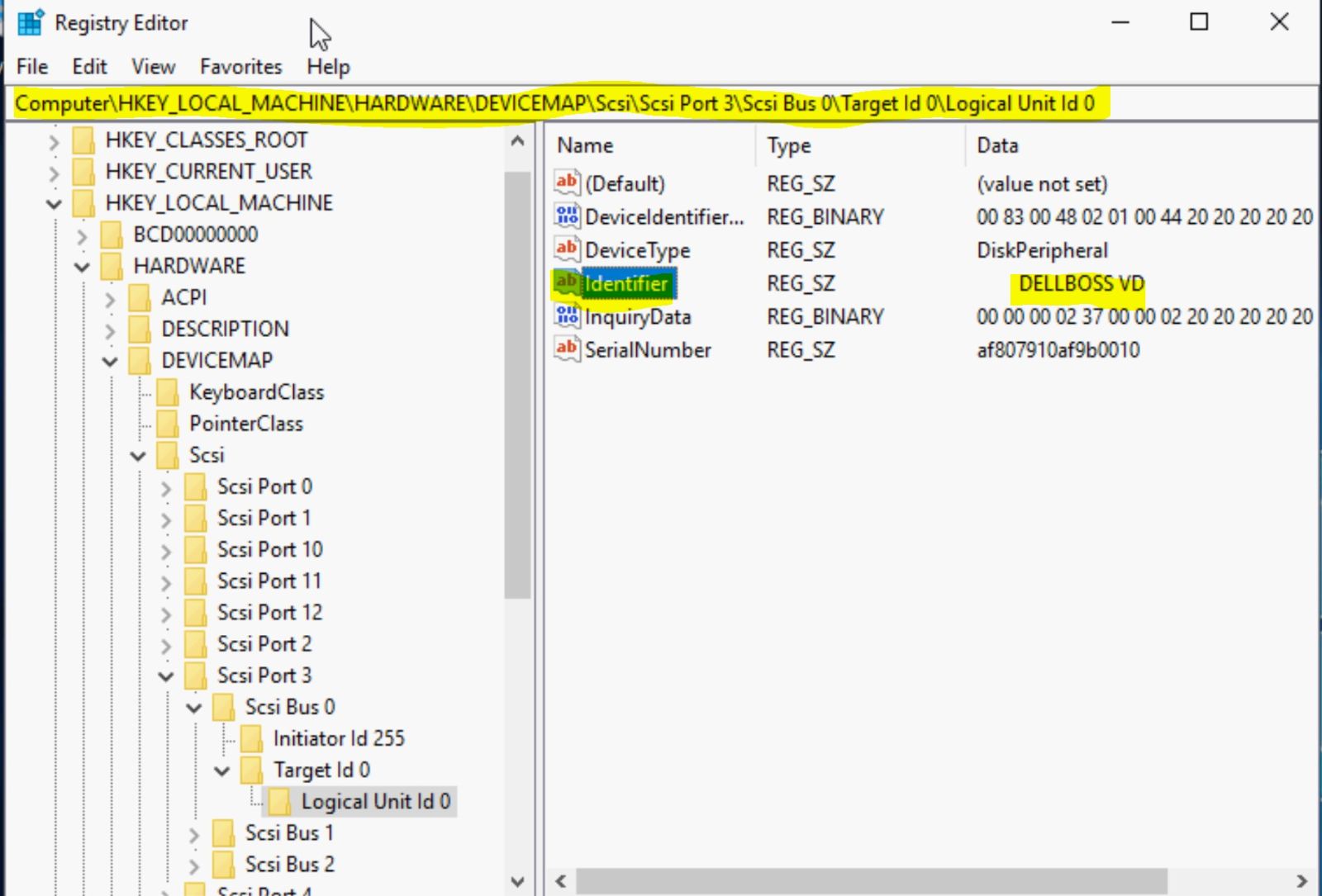 Windows Registry
