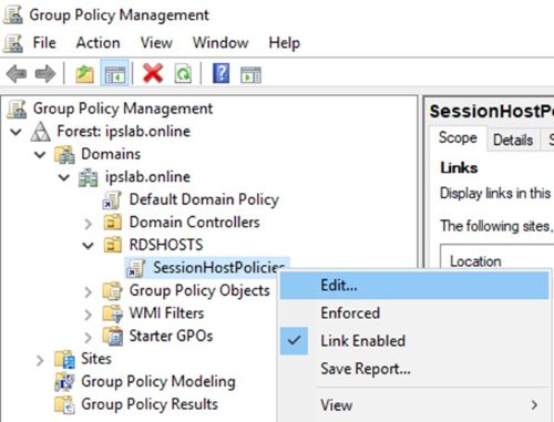 Right click on it and select Edit…