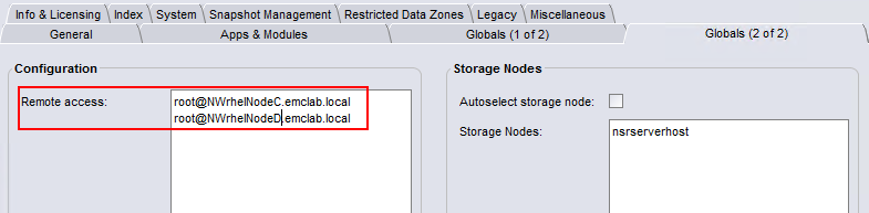 Opdater Remote Access
