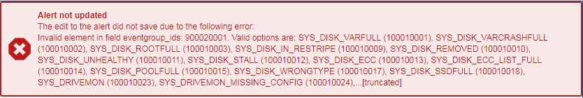 Вывод об ошибке