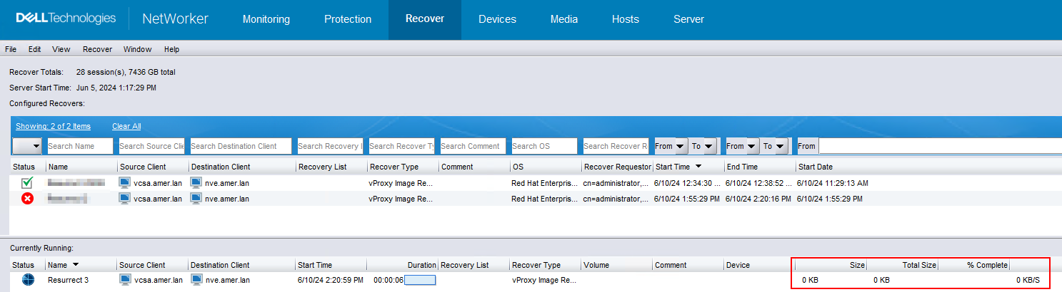 リカバリー セッション