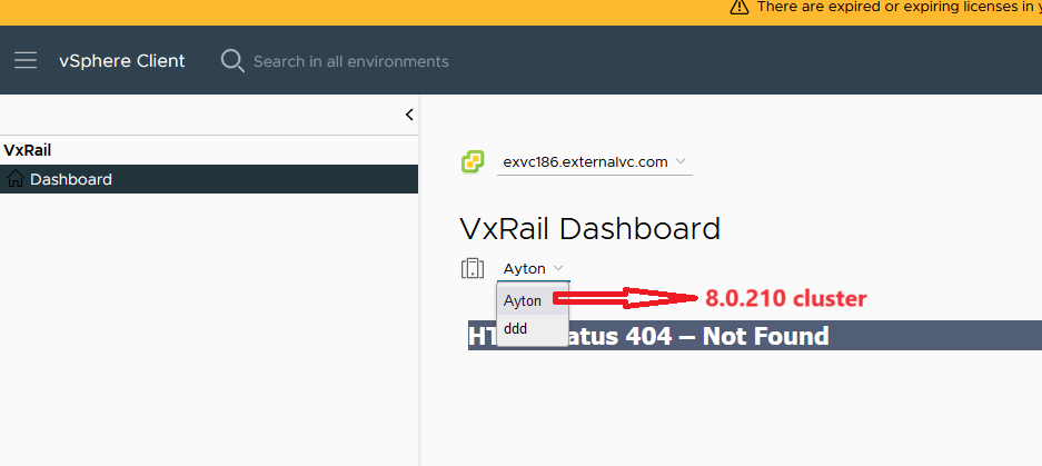 Capture d’écran indiquant l’erreur 404