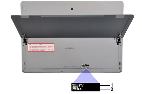 Servicemærkevisning