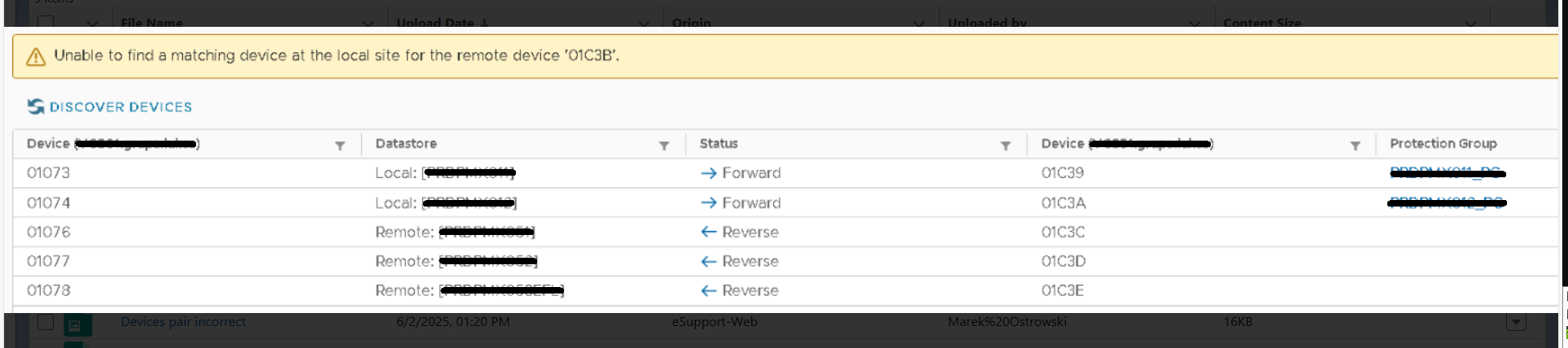 Hata Ekran Görüntüsü