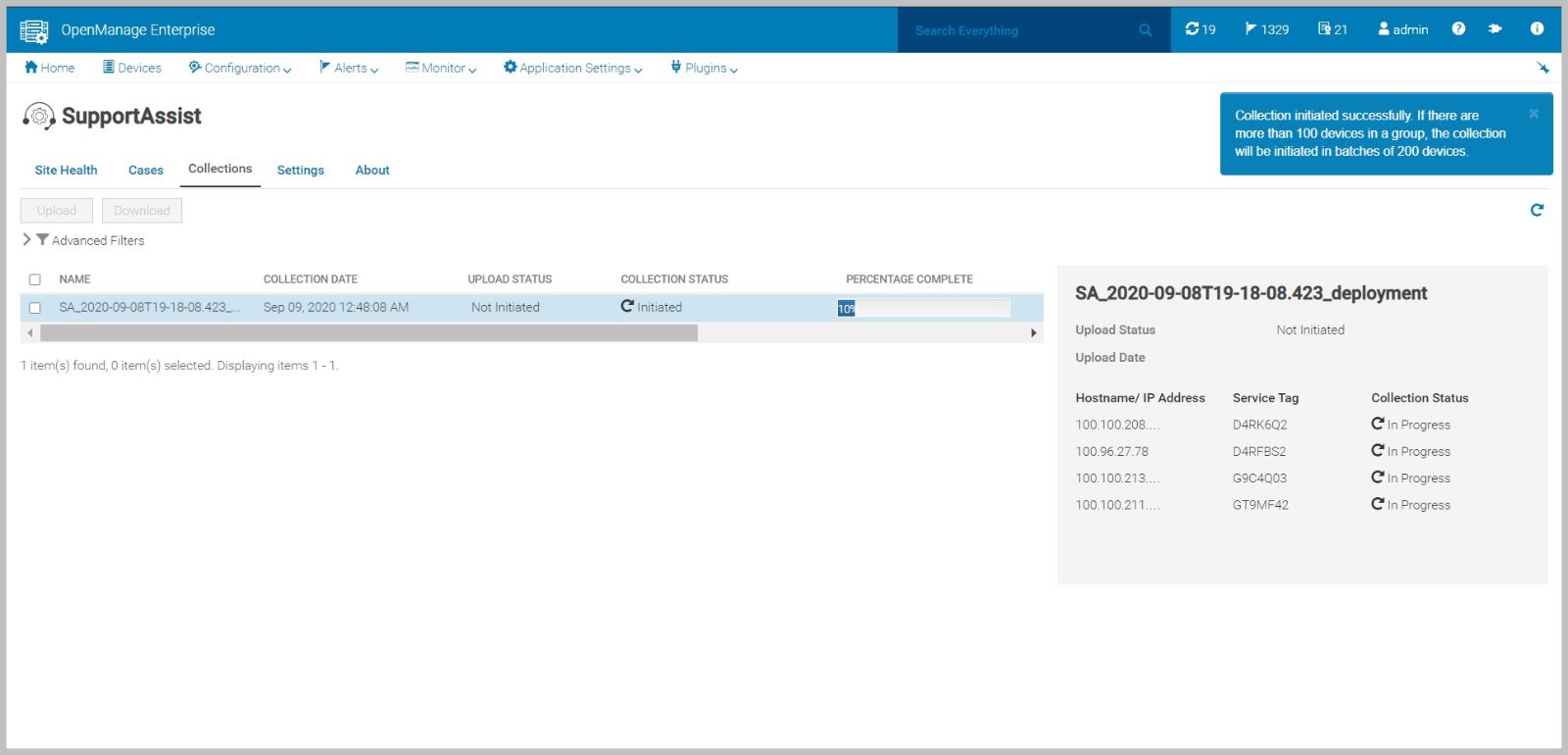 Dell EMC OpenManage Enterprise Services