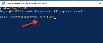gpedit.msc komutu