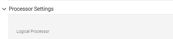iDRAC UI Prozessoreinstellungen