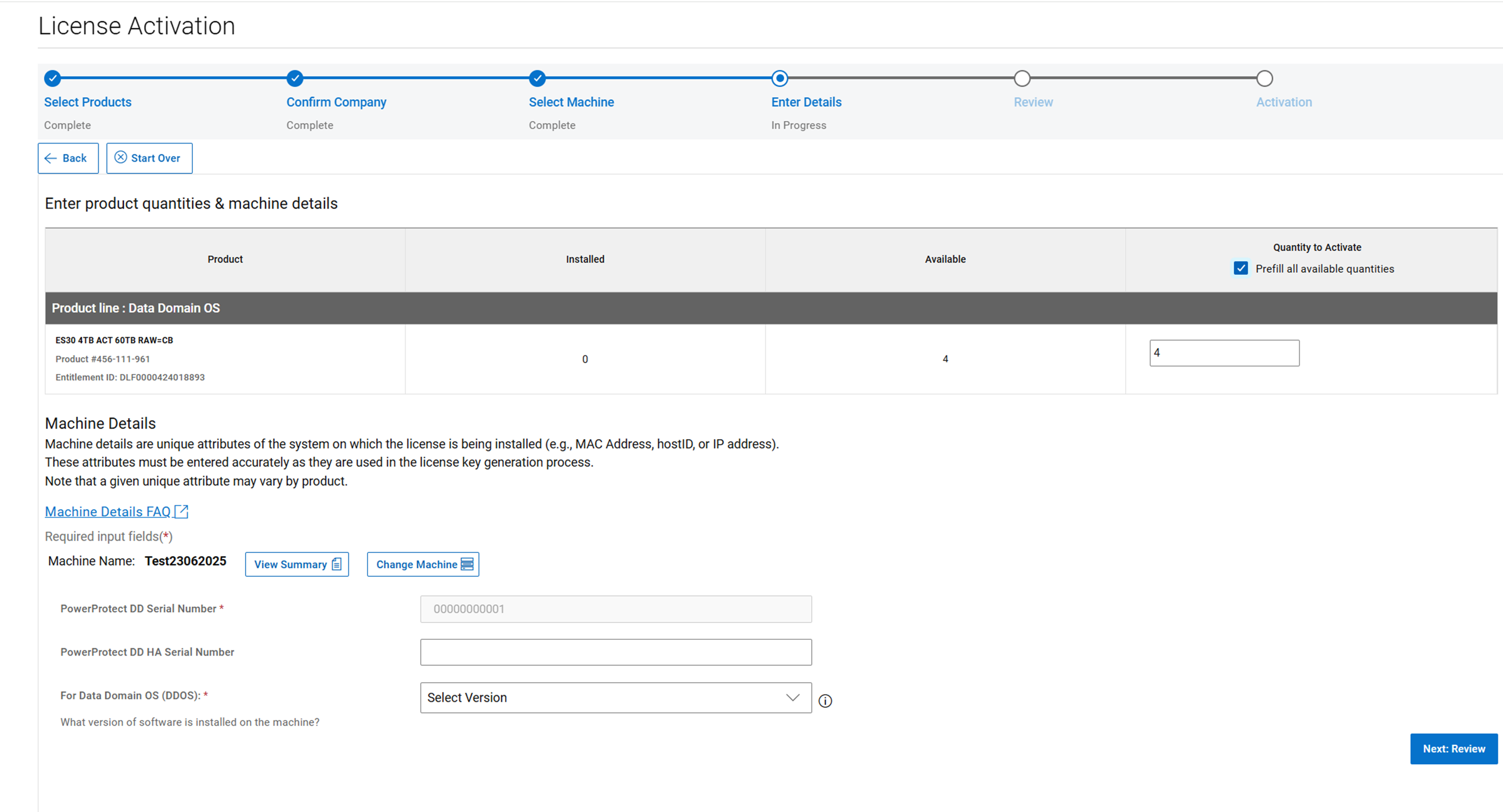 Lisenssin aktivointi Anna tiedot