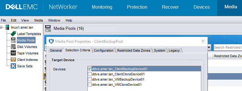 Percorso dispositivo