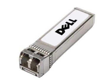 Image of a fiber SFP module (example: Dell - SFP+ transceiver module)