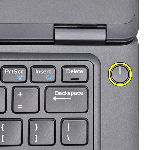 Latitude 5580 Power Button LED