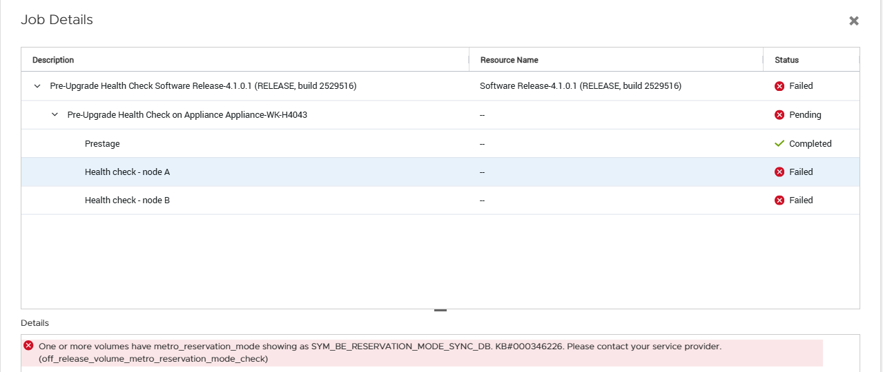 Ekran Szczegóły zadania