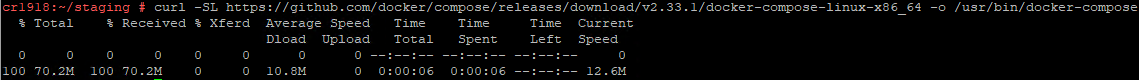 Descargar Docker Compose
