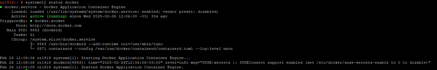 Servicios Docker