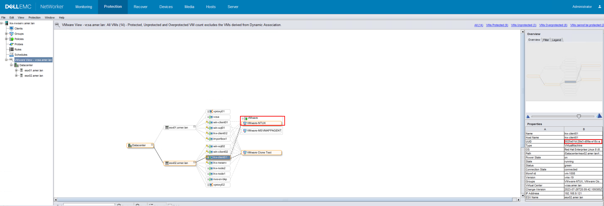 Sådan henter du VM-beskyttelsesgruppen fra VMware View