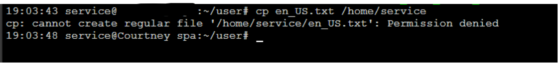Screenshot der Meldung