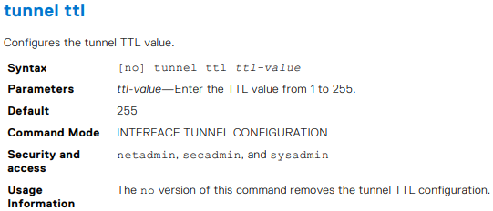 TTL tunnel