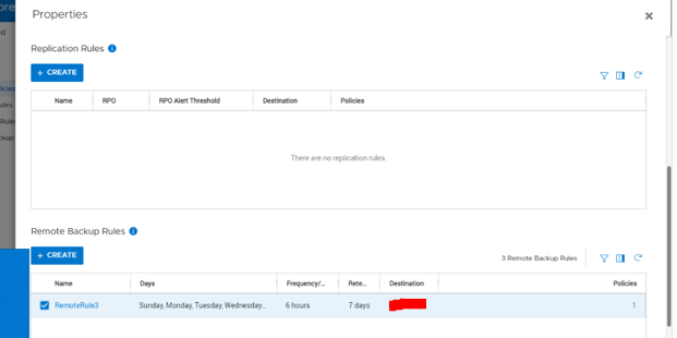 Bruke regelen på beskyttelsespolicyen