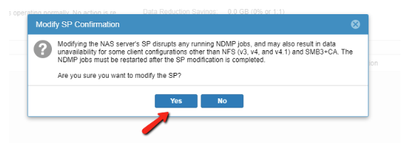 Select the button to Apply the changes at the bottom of the Screen