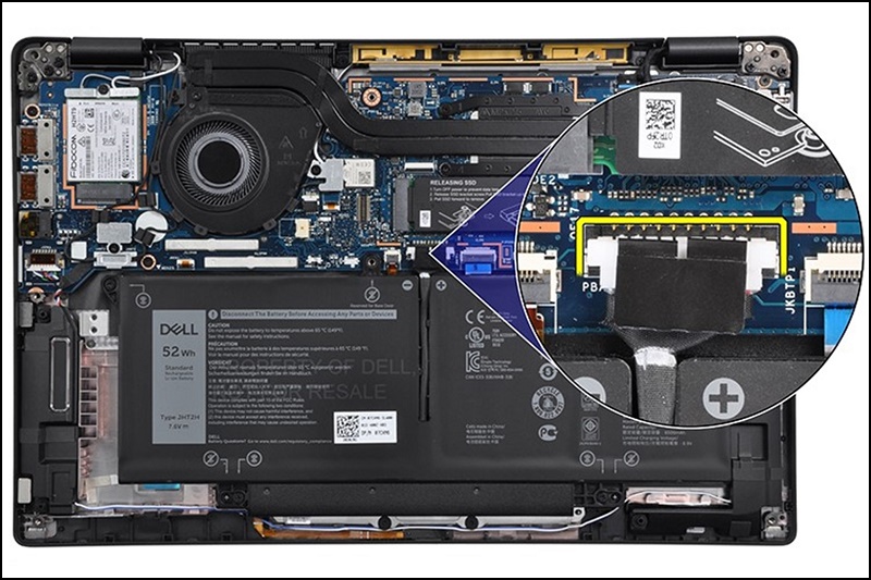 Batterie du Chromebook&nbsp;Dell&nbsp;Latitude