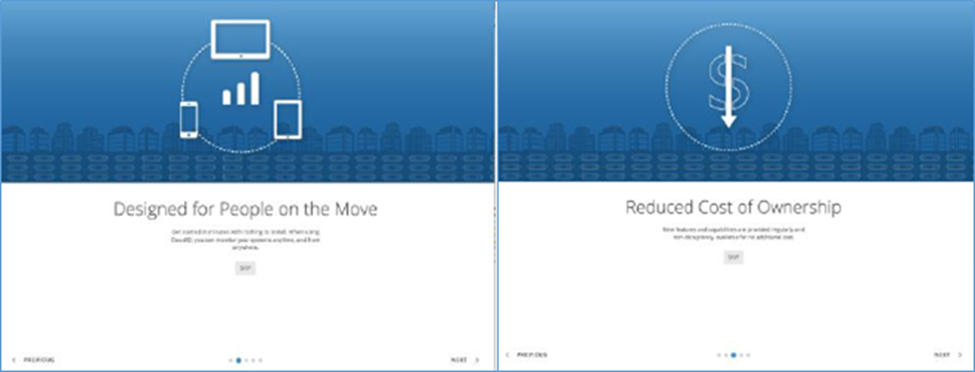 หน้าแรกของ CloudIQ