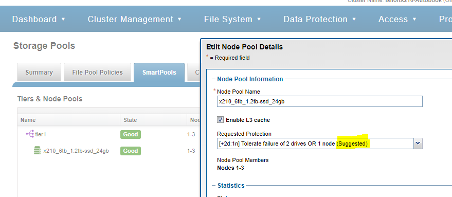  Bearbeiten von Node-Pooldetails 