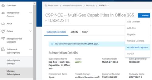 Wybierz subskrypcję