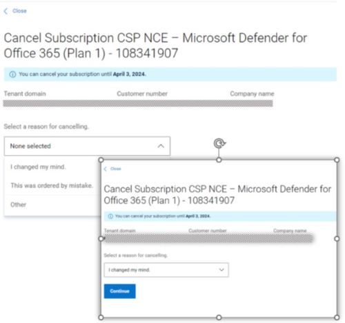 Podaj przyczynę anulowania
