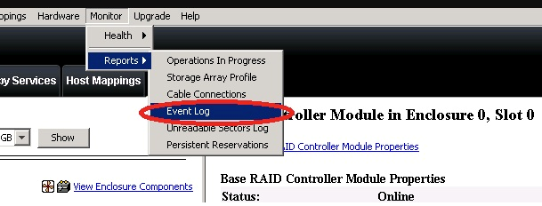 En la imagen, se muestran las listas desplegables que se utilizan en los pasos anteriores para iniciar la actualización del firmware de la controladora.