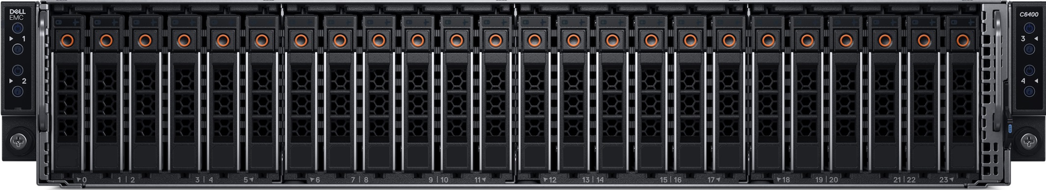 Vista anteriore di VxR G560(F)