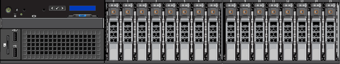 Vista anteriore VxR (P-V) 470