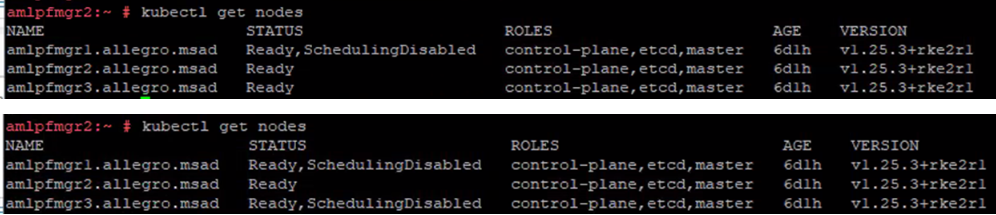 PowerFlex Ready,SchedulingDisabled