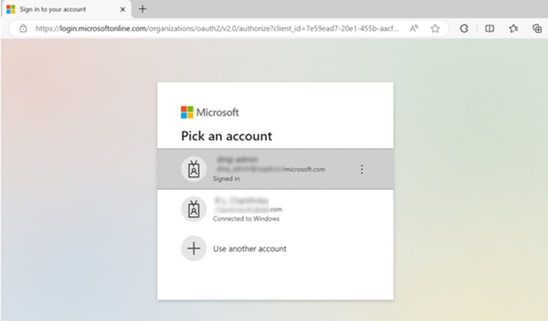 Pålogging for Microsoft-konto