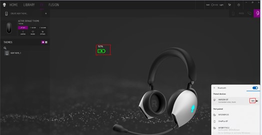 Niespójne informacje na temat bezprzewodowego zestawu słuchawkowego do gier Alienware Tri-Mode